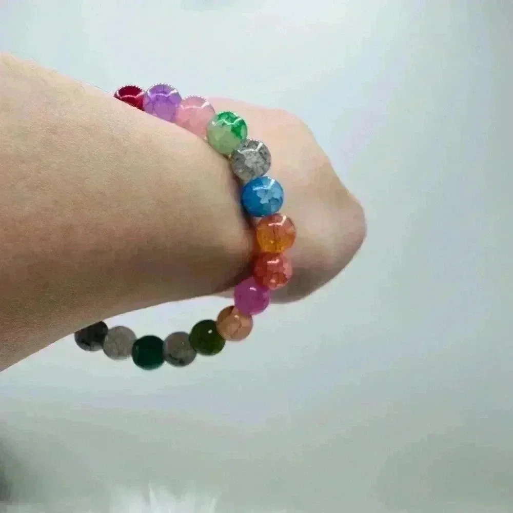 Candy Crush Beaded Bracelet